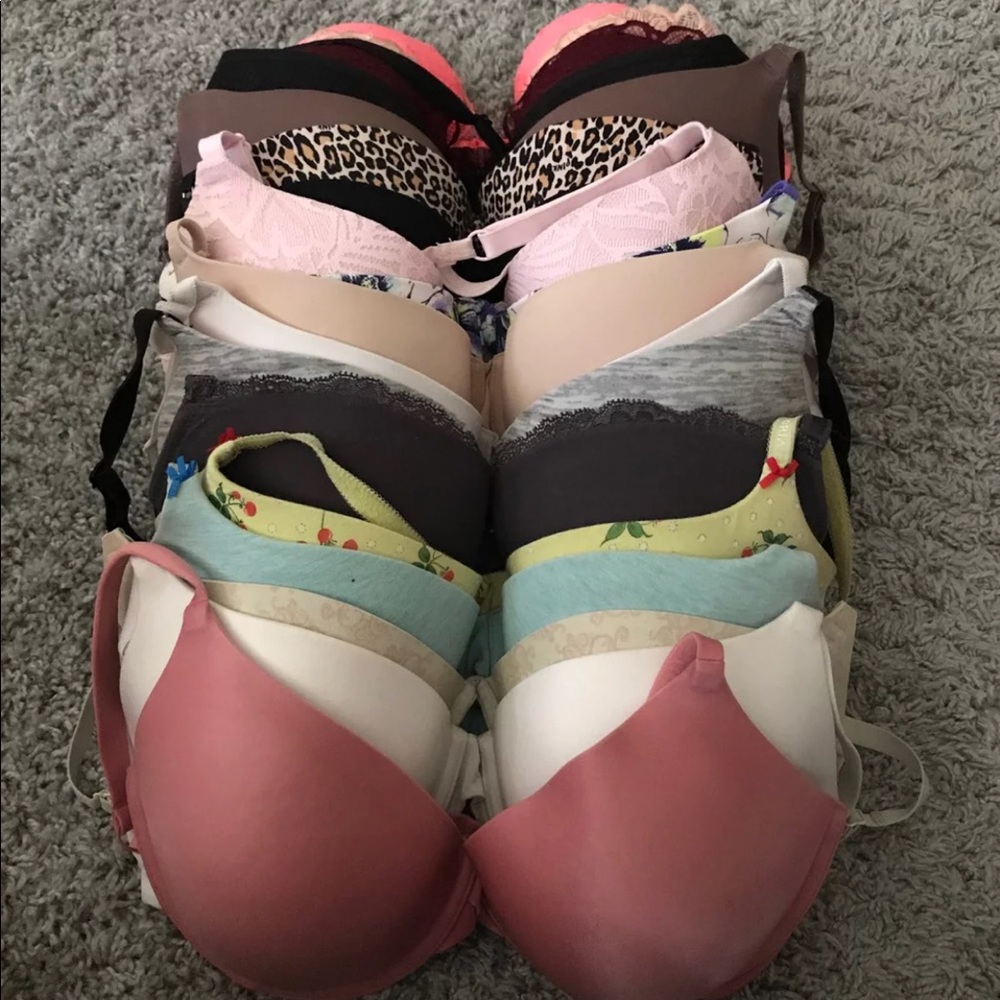 Victoria’s Secret And Pink Bra Bundle 36D